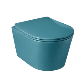 Wc solja konzolna AXA - TRENTANOVE [9301005][petrolio, glossy]